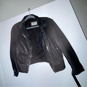Real leather jacket